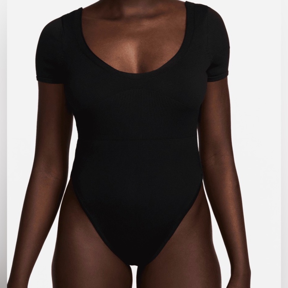 Nike Sportswear Chill Knit Sweater Body Suit Black
